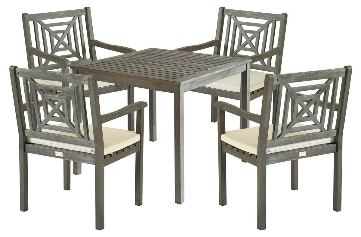 Angela Mar 5-Pc Outdoor Dining Set, Gray