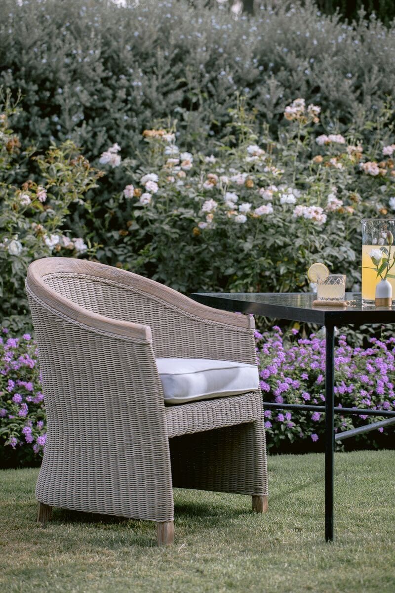 Celestria Outdoor Dining Chair, Natural Teak